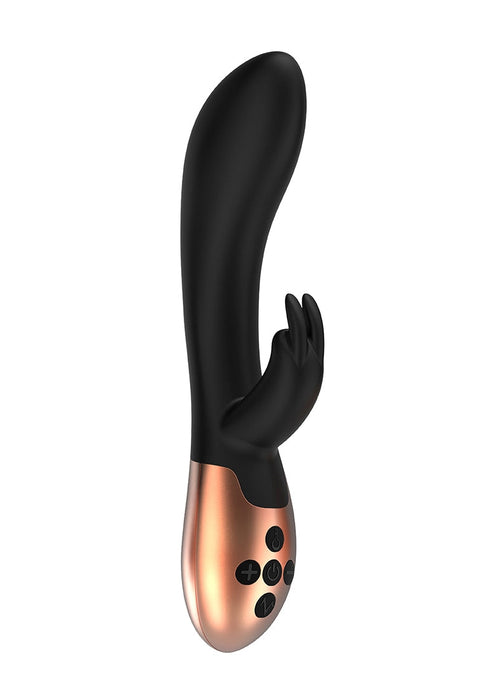 Heating Rabbit Vibrator Opulent-Elegance-Zwart-SoloDuo