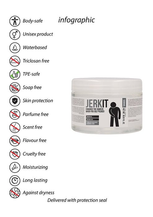Jerk It - Enhance The Squeeze When You Self Please-Pharmquests-500ml-SoloDuo