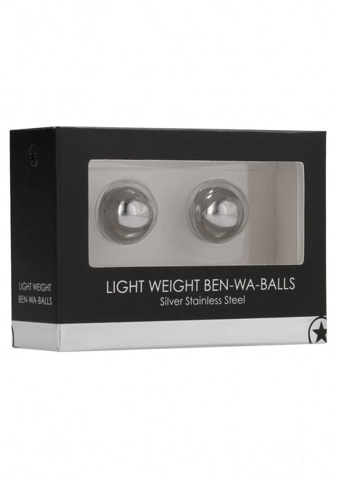 Licht Gewicht Ben-Wa-Ballen-Ouch!-Zilver-SoloDuo