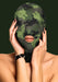 Masker met Mond opening Army Theme-Ouch!-Groen-SoloDuo