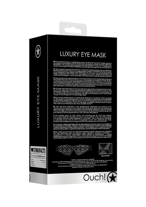 Luxury Oog Masker-Ouch! Luxury-Rood-SoloDuo