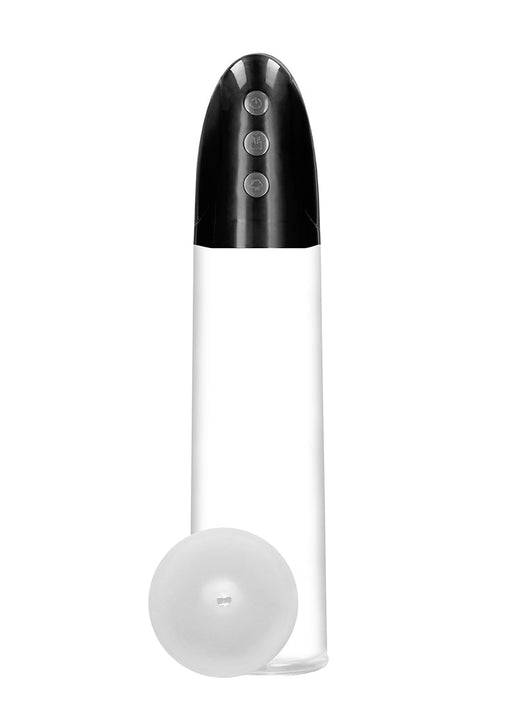 Oplaadbare Automatische Penispomp Met Sleeve-Pumped-Transparant-SoloDuo