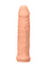 Penis Sleeve 15 cm (6 inch)-RealRock-Beige-SoloDuo