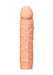 Penis Sleeve 17 cm (7 inch)-RealRock-Beige-SoloDuo