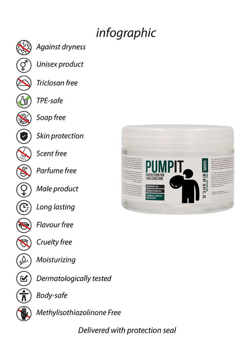 Pump it - Protection For Your Erection-Pharmquests-500ml-SoloDuo