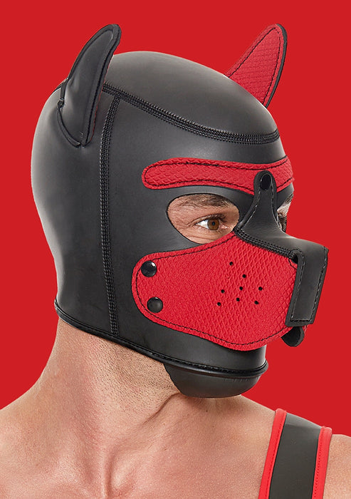 Puppy Play Neopreen Puppy Kap-Ouch! Puppy Play-SoloDuo