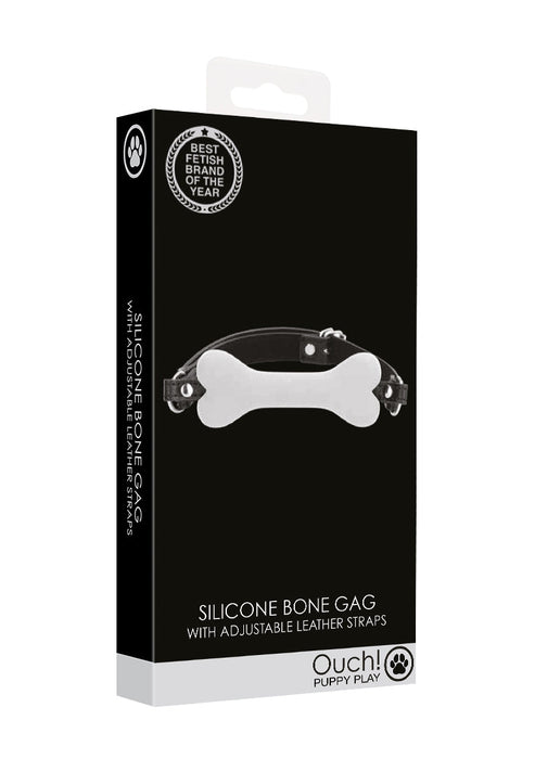 Puppy Play Siliconen Bone Gag-Ouch! Puppy Play-SoloDuo
