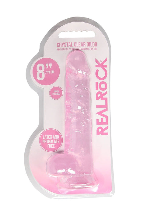 Realistiche Dildo Met Ballen 19 cm (8 inch)-RealRock-SoloDuo