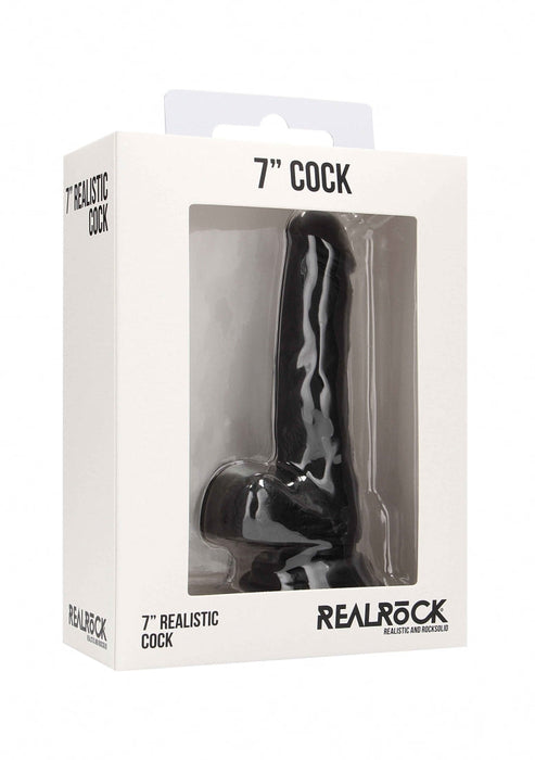 Realistische Dildo Met Balzak 17 cm (7 inch)-RealRock-SoloDuo