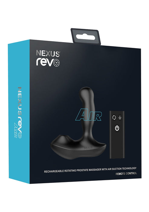 Revo Air Prostaat Stimulator-Nexus-Zwart-SoloDuo