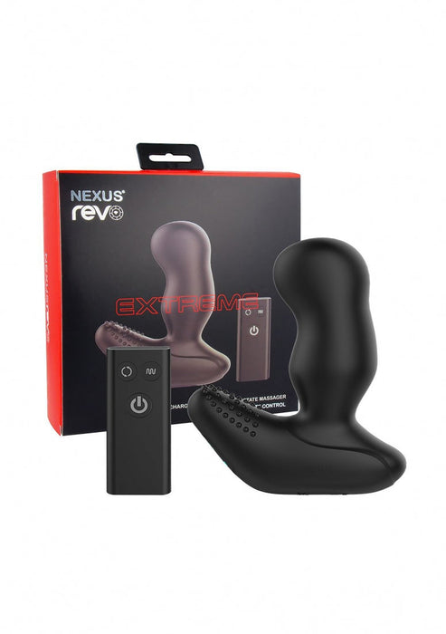 Revo Extreme waterbestendige Prostaat Stimulator-Nexus-Zwart-SoloDuo