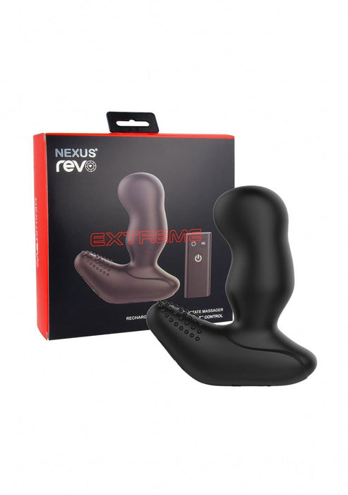 Revo Extreme waterbestendige Prostaat Stimulator-Nexus-Zwart-SoloDuo