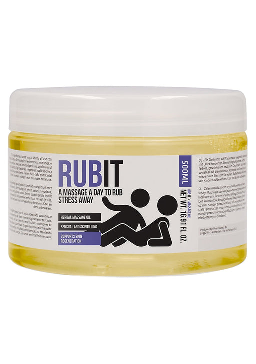 Rub It - A Massage A Day To Rub Stress Away-Pharmquests-500ml-SoloDuo