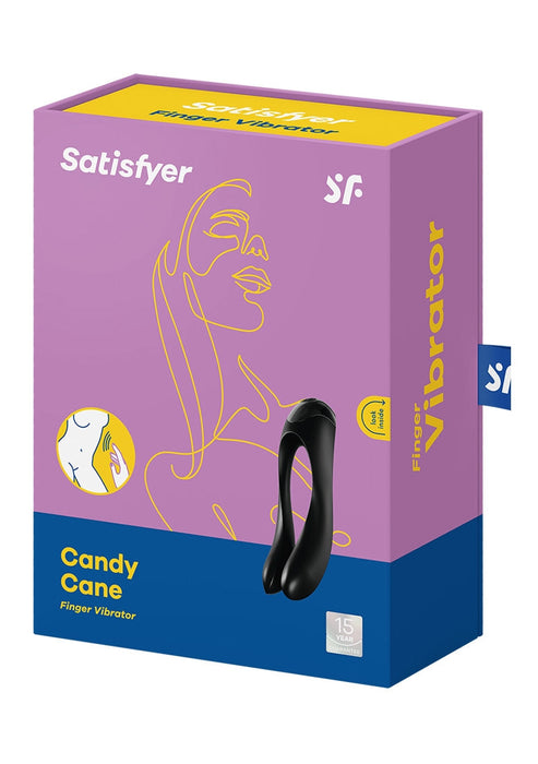Satisfyer Candy Cane Vinger Vibrator-Satisfyer-SoloDuo
