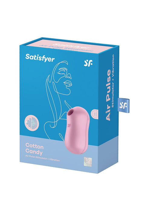 Satisfyer Cotton Candy Dubbele Luchtdruk Vibrator-Satisfyer-SoloDuo