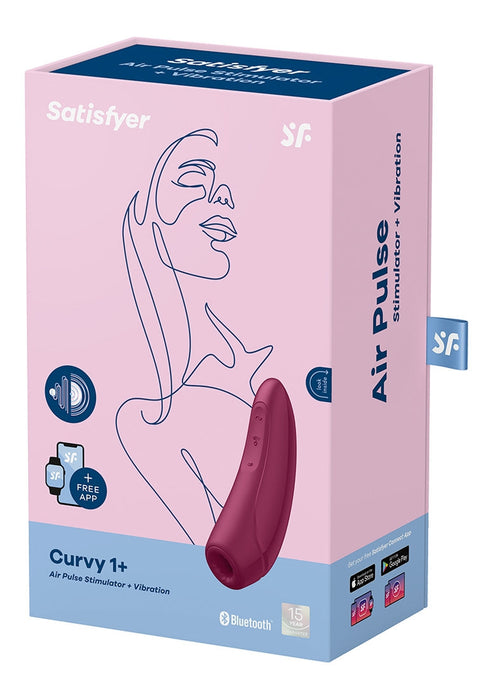 Satisfyer Curvy 1+ Luchtdruk Stimulator + Vibratie-Satisfyer-SoloDuo
