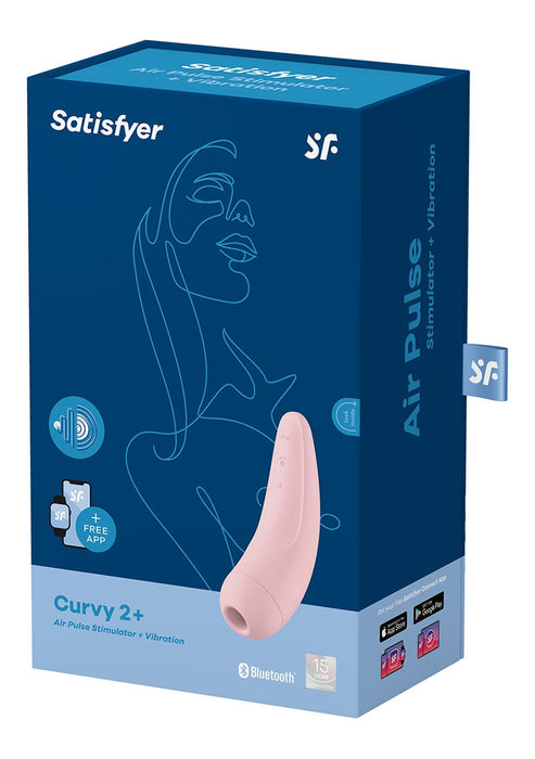 Satisfyer Curvy 2+ Luchtdruk Stimulator + Vibratie-Satisfyer-SoloDuo