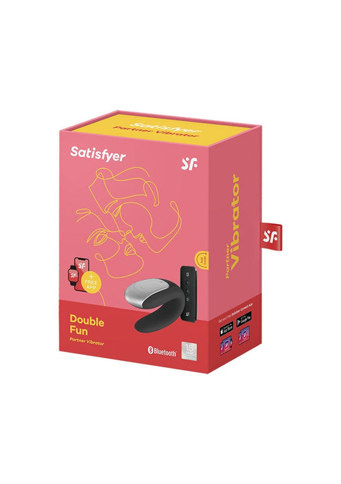 Satisfyer Double Fun Partner Vibrator-Satisfyer-SoloDuo