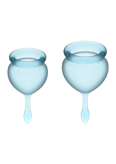 Satisfyer Feel Good Menstruatie Cup-Satisfyer-Lichtblauw-SoloDuo