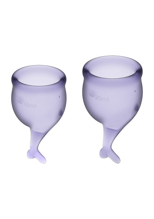Satisfyer Feel Secure Menstruatie Cup-Satisfyer-Paars-SoloDuo