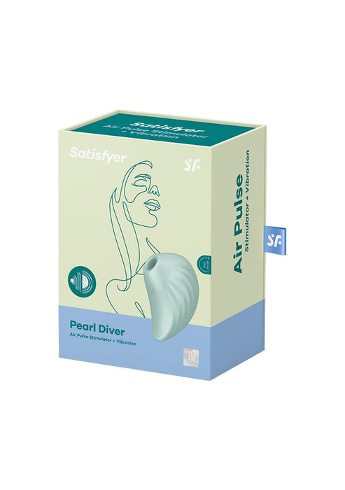 Satisfyer Pearl Diver Luchtdruk Stimulator-Satisfyer-SoloDuo