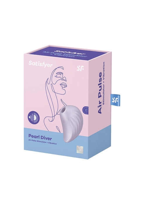 Satisfyer Pearl Diver Luchtdruk Stimulator-Satisfyer-SoloDuo