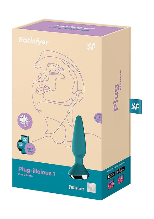 Satisfyer Plug-ilicious 1 Plug Vibrator-Satisfyer-SoloDuo