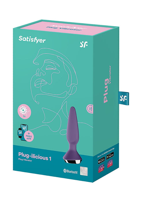Satisfyer Plug-ilicious 1 Plug Vibrator-Satisfyer-SoloDuo