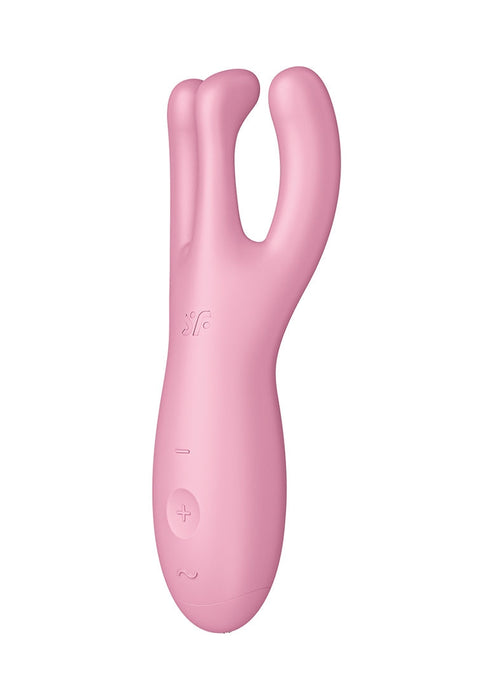 Satisfyer Threesome 4 + Conncect App-Satisfyer-Roze-SoloDuo