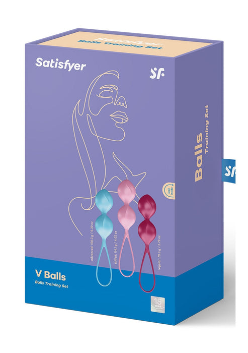 Satisfyer V Balls Kegel Set van 3-Satisfyer-SoloDuo
