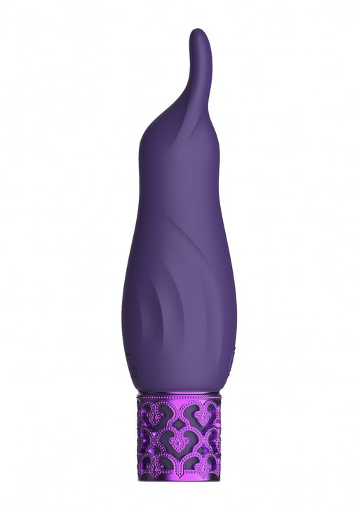 Sparkle Oplaadbare Siliconen Bullet Vibrator-Royal Gems-Paars-SoloDuo