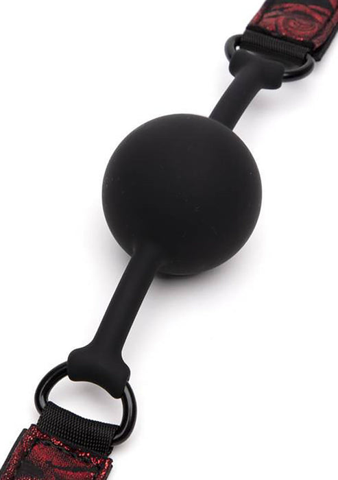 Sweet Anticipation Ball Gag-Fifty Shades Of Grey-Rood-SoloDuo
