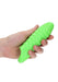 Swirl Thick Stretchy Penis Sleeve GitD Neon Green-Ouch! Glow in the Dark-Neon groen-SoloDuo