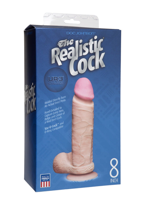 The Realistic Cock UR3 20 cm-Doc Johnson - Realistic Cocks-SoloDuo