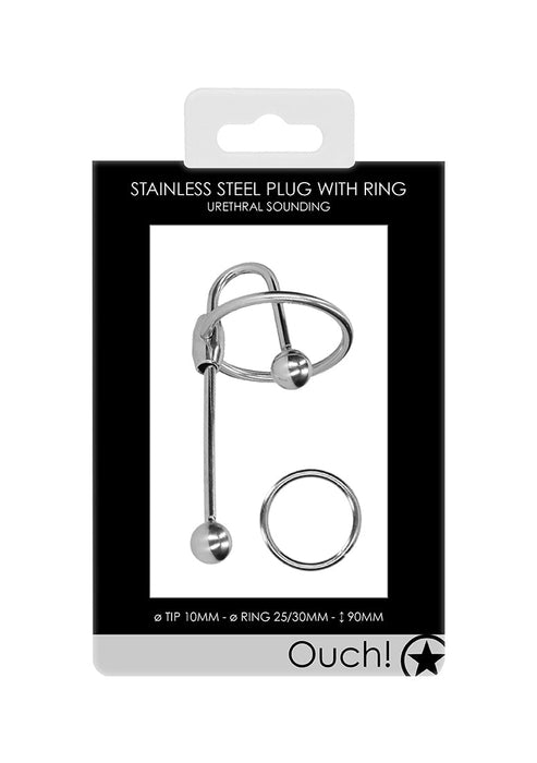 Urethral Sounding Metalen Plug 8-Ouch!-SoloDuo
