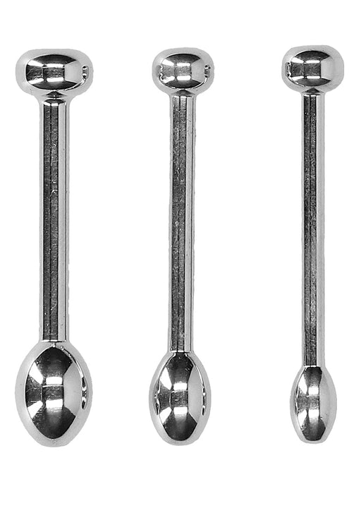 Urethral Sounding Metalen Plug Set 2-Ouch!-SoloDuo