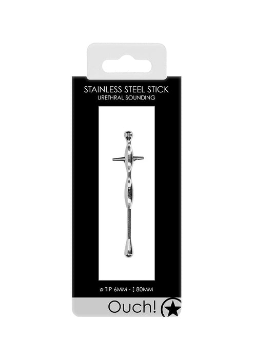 Urethral Sounding Metalen Stok 2-Ouch!-SoloDuo