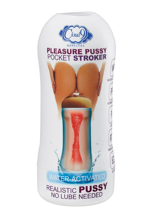 Vagina Pocket Stroker Water Activated-Cloud 9-SoloDuo