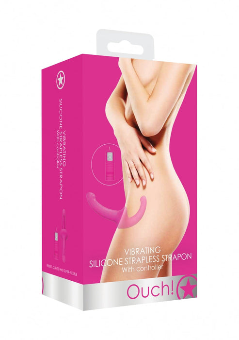 Vibrerende Siliconen Strapless Strapon-Ouch!-SoloDuo